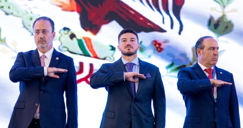 El gobernador Samuel García celebra un hito histórico de 7 mil cruces de aduana entre Colombia y México.