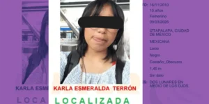 Karla Esmeralda fue localizada san y salva en Nuevo León tras activarse una Alerta Amber en CDMX por su desaparición.