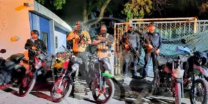 Un operativo en Montemorelos resultó en la detención de cuatro personas y la incautación de 21 vehículos relacionados con robo.