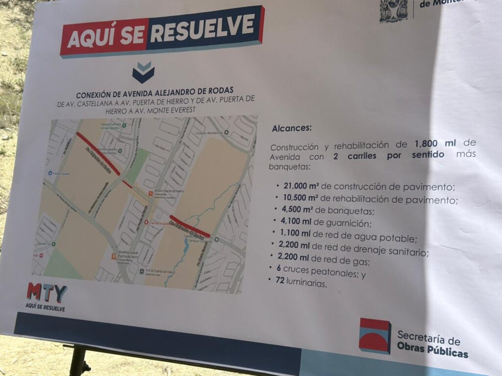 La ampliación de Alejandro de Rodas busca reducir el tráfico en Paseo de los Leones y optimizar la conectividad.