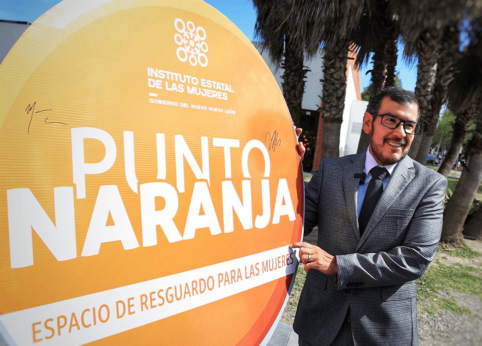 La iniciativa Puntos Naranjas busca brindar protección a mujeres y niñas en situaciones de violencia en Nuevo León.