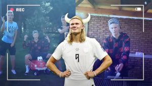 Descubre la faceta oculta de Erling Haaland como rapero bajo el seudónimo de Lyng en su juventud.