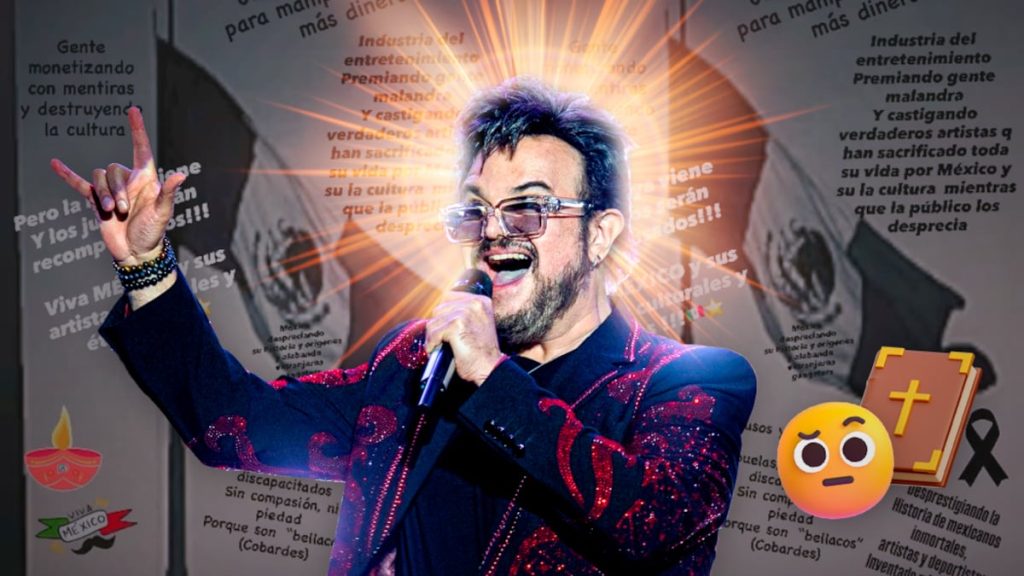 El artista Aleks Syntek se pronuncia tras la polémica por su actuación en Benito Juárez, resaltando un mensaje bíblico de esperanza.