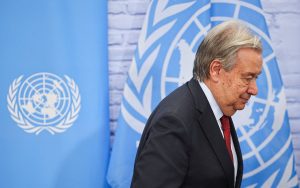 El secretario general de la ONU, Antonio Guterres, advierte sobre los efectos devastadores de El Niño en el cambio climático.