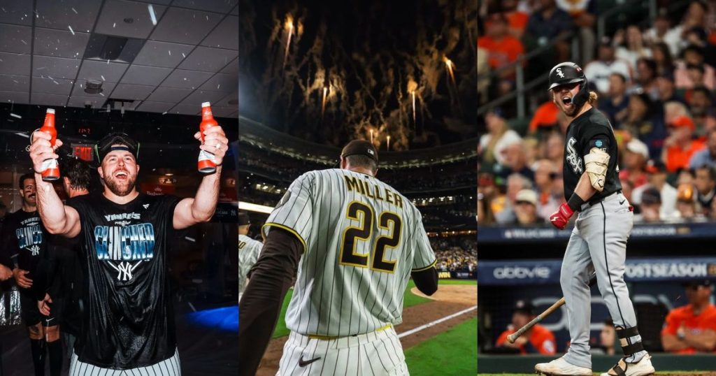 Los Yankees, White Sox y Padres logran su pase a la Serie Divisional en los playoffs de MLB. Atlanta y Philadelphia definen el último lugar.